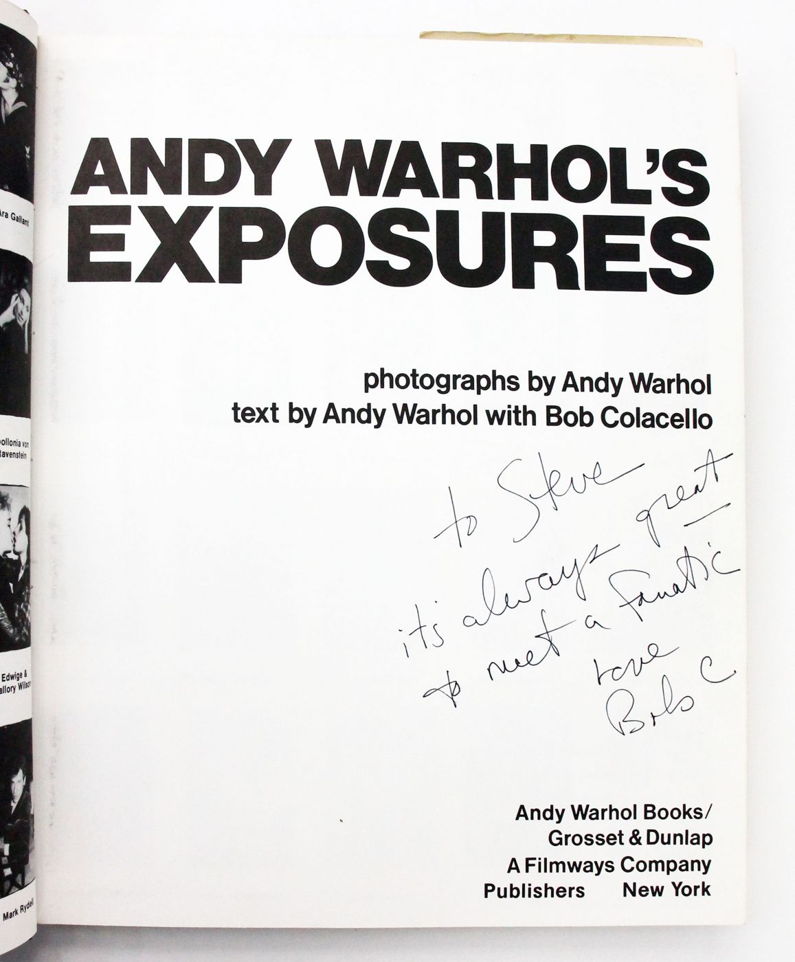 ANDY WARHOL'S EXPOSURES -  image 3