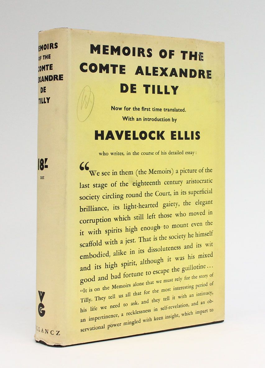 MEMOIRS OF THE COMTE ALEXANDRE DE TILLY -  image 1