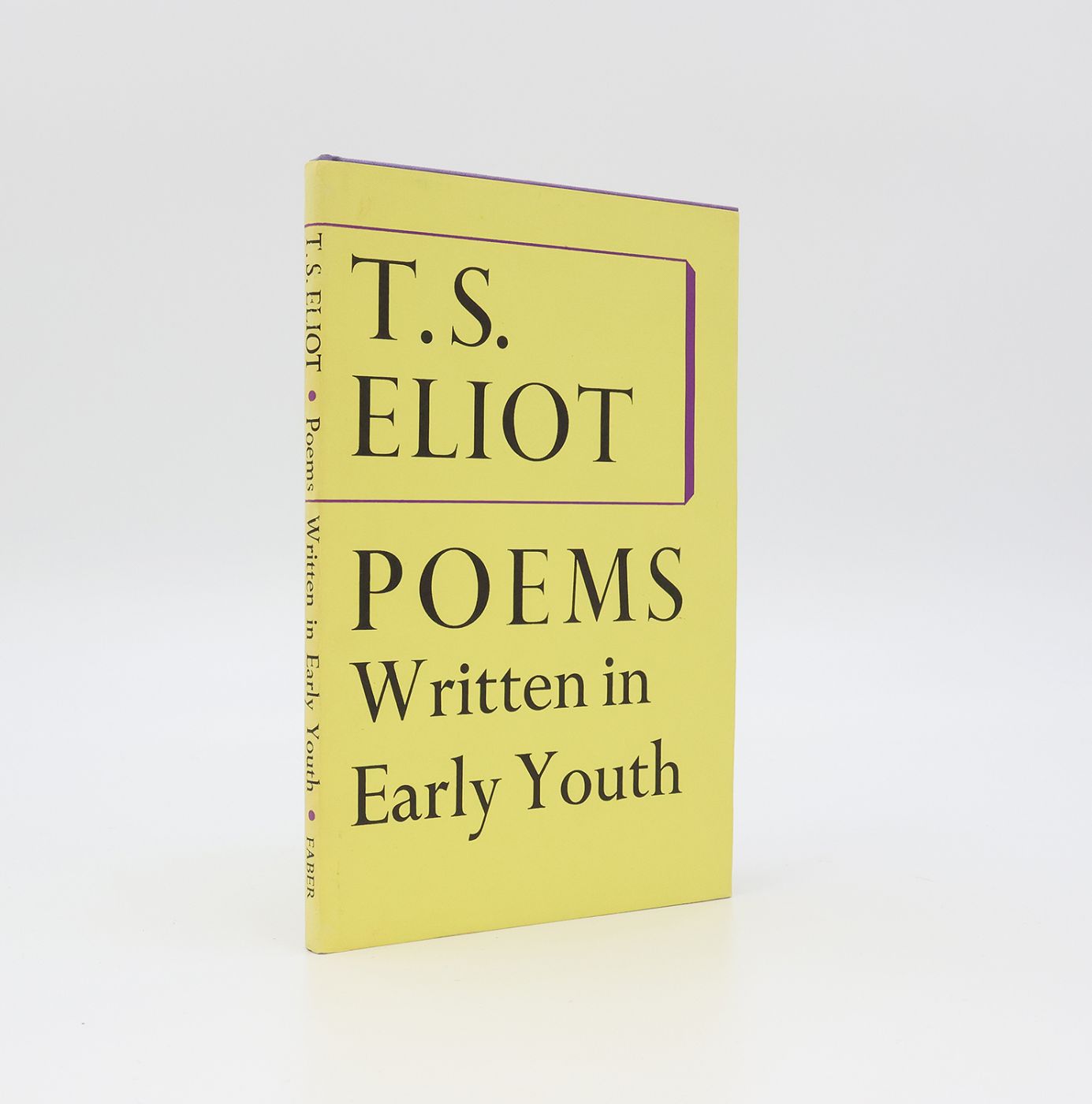 POEMS WRITTEN IN EARLY YOUTH -  image 1