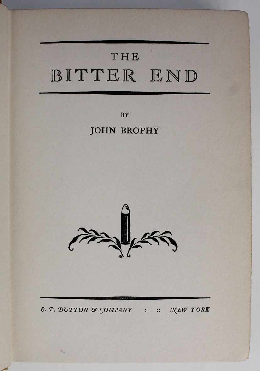 THE BITTER END -  image 2