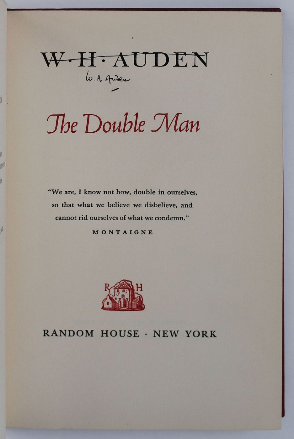 THE DOUBLE MAN -  image 2