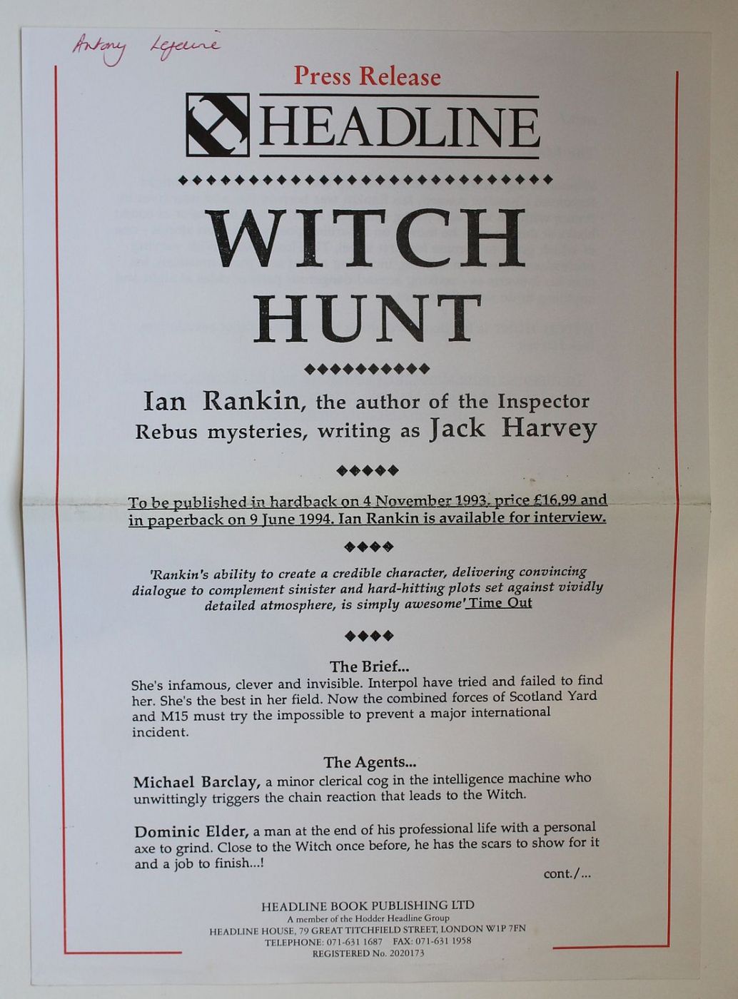 WITCH HUNT -  image 2
