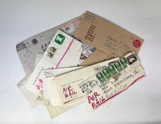 AN ARCHIVE OF ORIGINAL LETTERS FROM KURT VONNEGUT TO ROBERT POINDEXTER PACE, COMPLETE WITH THEIR ORIGINAL STAMPED, ADDRESSED ENVELOPES.