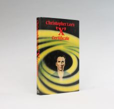 CHRISTOPHER LEE'S 'X' CERFICATE