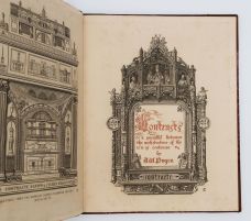 CONTRASTS; OR A PARRALLEL BETWEEN THE NOBLE EDIFICES OF THE FOURTEENTH AND FIFTEENTH CENTURIES, AND SIMILAR BUILDINGS OF THE PRESENT DAY; SHEWING THE PRESENT DECAY OF TASTE,