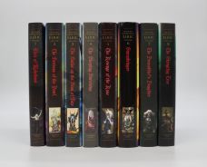 ELRIC: ELRIC OF MELNIBON�; THE FORTRESS OF THE PEARL; THE SAILOR ON THE SEAS OF FATE; THE SLEEPING SORCERESS; THE REVENGE OF THE ROSE; STORMBRINGER; THE DREAMTHIEF'S DAUGHTER; THE SKRAYLING TREE.