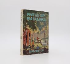 FIVE GO OFF IN A CARAVAN