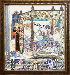 FOR THE BED AT KELMSCOTT