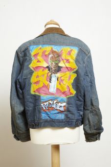 GRAFFITI DENIM JACKET