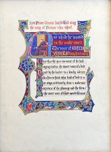HOW PRINCE GERAINT HEARD ENID SING THE SONG OF FORTUNE AND HER WHEEL