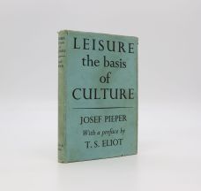 LEISURE THE BASIS OF CULTURE