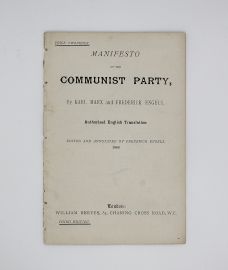 MANIFESTO OF THE COMMUNIST PARTY,