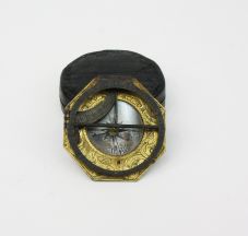 OCTAGONAL EQUINOCTIAL BRASS DIAL AND COMPASS