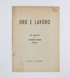 ORO E LAVORO