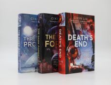 REMEMBRANCE OF EARTH'S PAST: THE THREE-BODY PROBLEM; THE DARK FOREST; DEATH'S END.