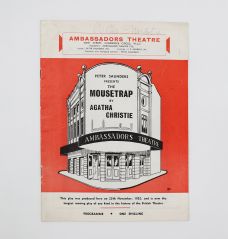 SIGNED ORIGINAL PROGRAMME FOR THE MOUSETRAP