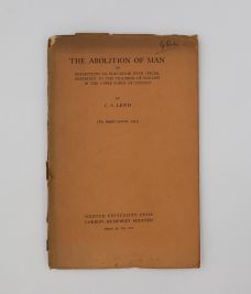 THE ABOLITION OF MAN,
