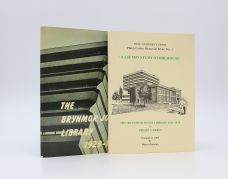 THE BRYNMOR JONES LIBRARY, 1929-1979; and 'A LIFTED STUDY-STOREHOUSE': THE BRYNMOR JONES LIBRARY, 1929-1979, UPDATED to 1985 BY MAEVE BRENNAN