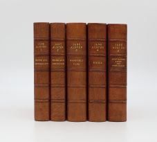 THE NOVELS OF JANE AUSTEN: PRIDE AND PREJUDICE; SENSE AND SENSIBILITY; EMMA; MANSFIELD PARK; NORTHANGER ABBEY AND PERSUASION.