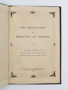 THE ORIENTATION OF DIRECTION OF TEMPLES