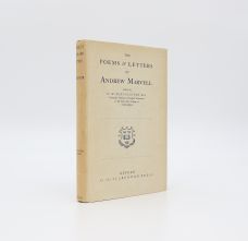 THE POEMS AND LETTERS OF ANDREW MARVELL
