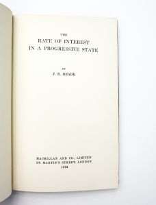 THE RATE OF INTEREST IN A PROGRESSIVE STATE