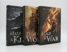 THE SHATTERED SEA TRILOGY: HALF A KING; HALF THE WORLD; HALF A WAR.