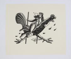 TIRZAH ON A COCKEREL.