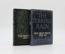 UP THE LINE TO DEATH: THE WAR POETS 1914-18 [with] THE TERRIBLE RAIN: THE WAR POETS 1939-45: