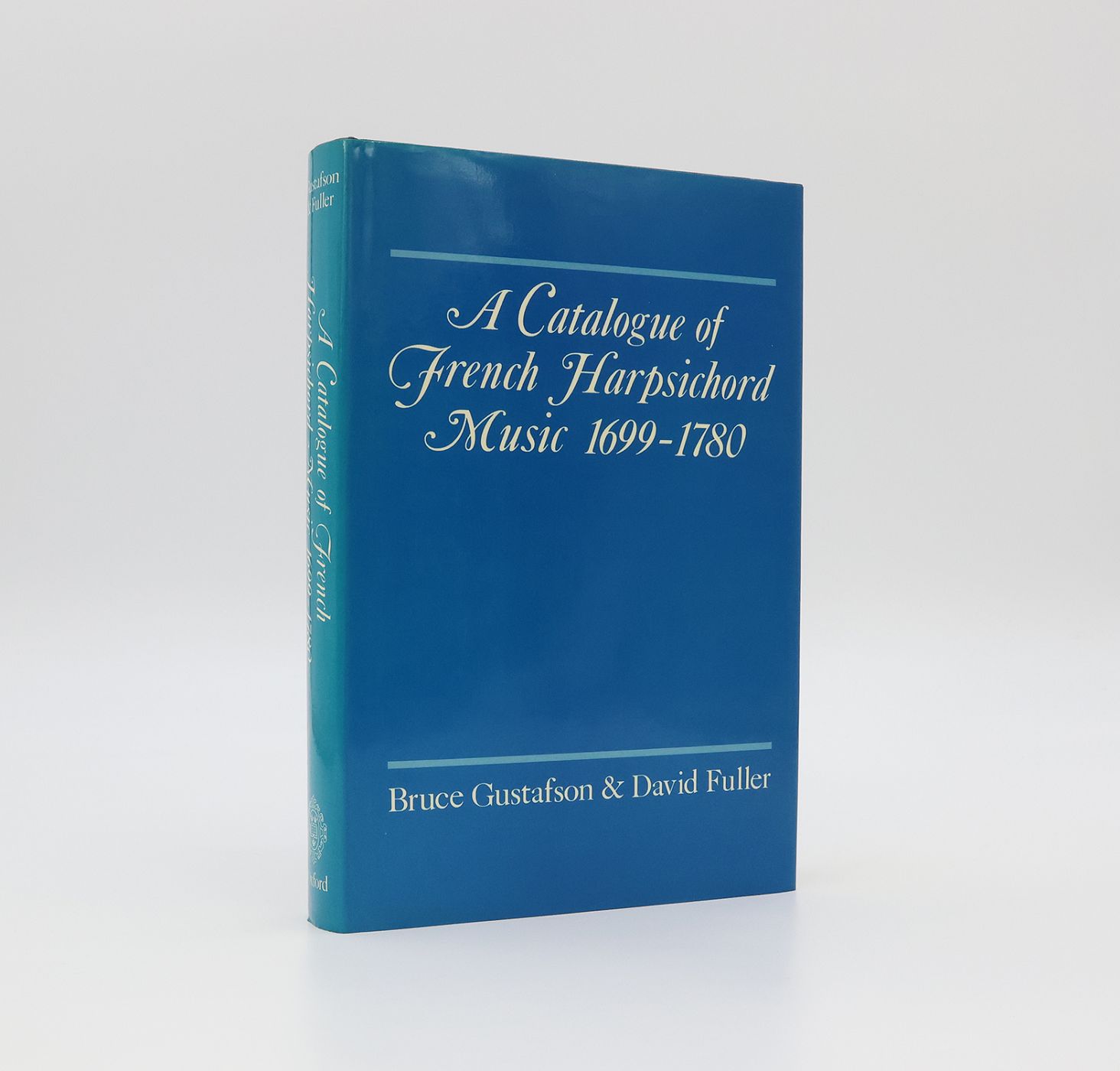 A CATALOGUE OF FRENCH HARPSICHORD MUSIC 1699-1780 -  image 1