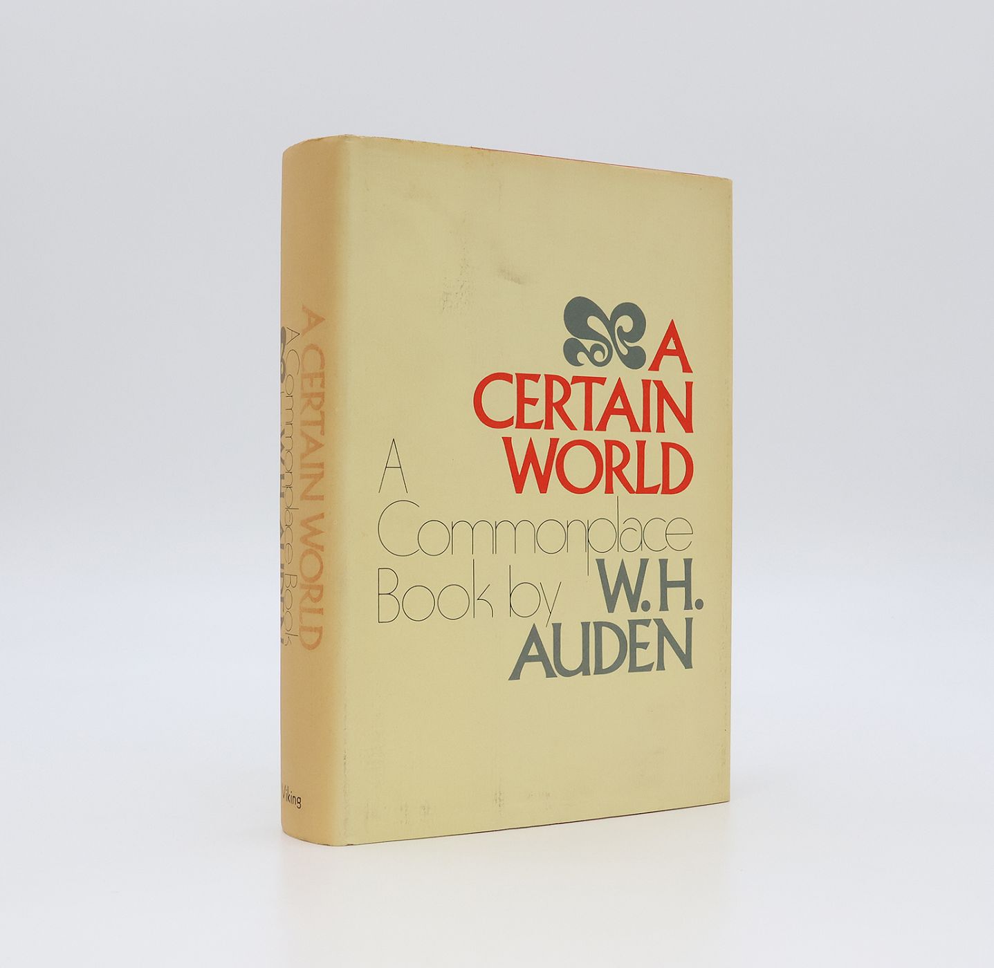 A CERTAIN WORLD. -  image 1