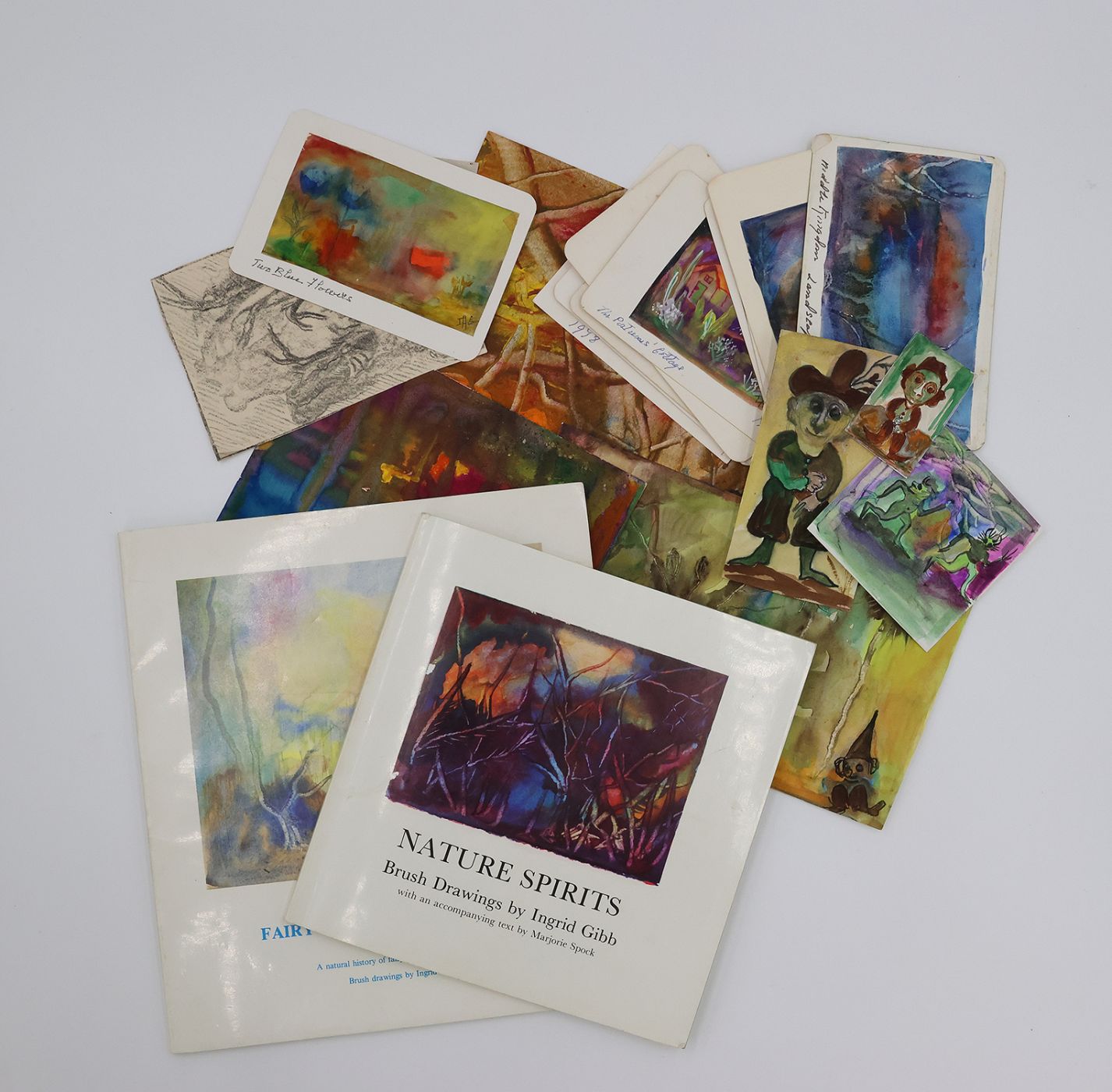 A COLLECTION OF ORIGINAL PAINTINGS DEPICTING FAIRYLAND. -  image 1