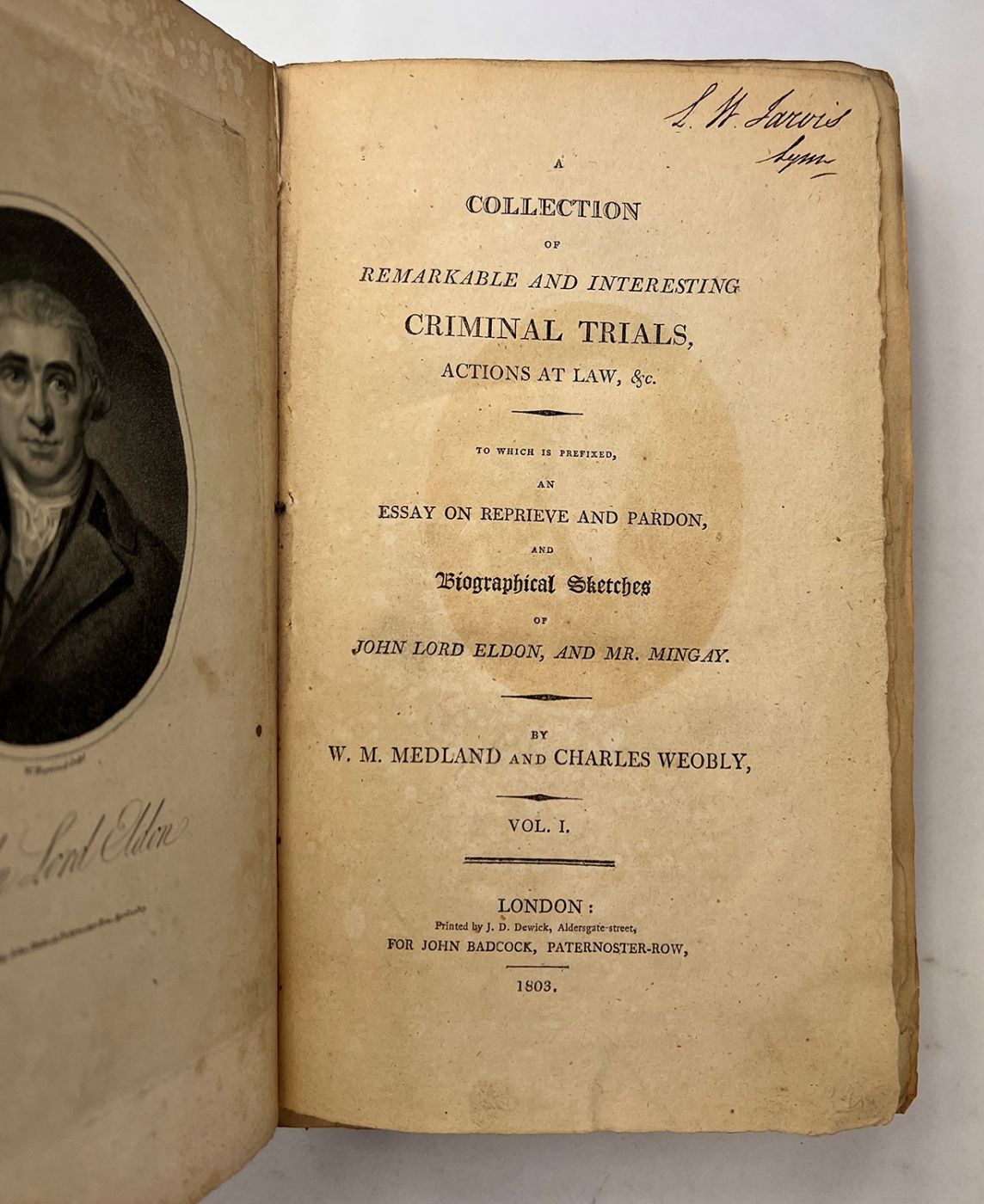 A COLLECTION OF REMARKABLE AND INTERESTING CRIMINAL TRIALS, -  image 4