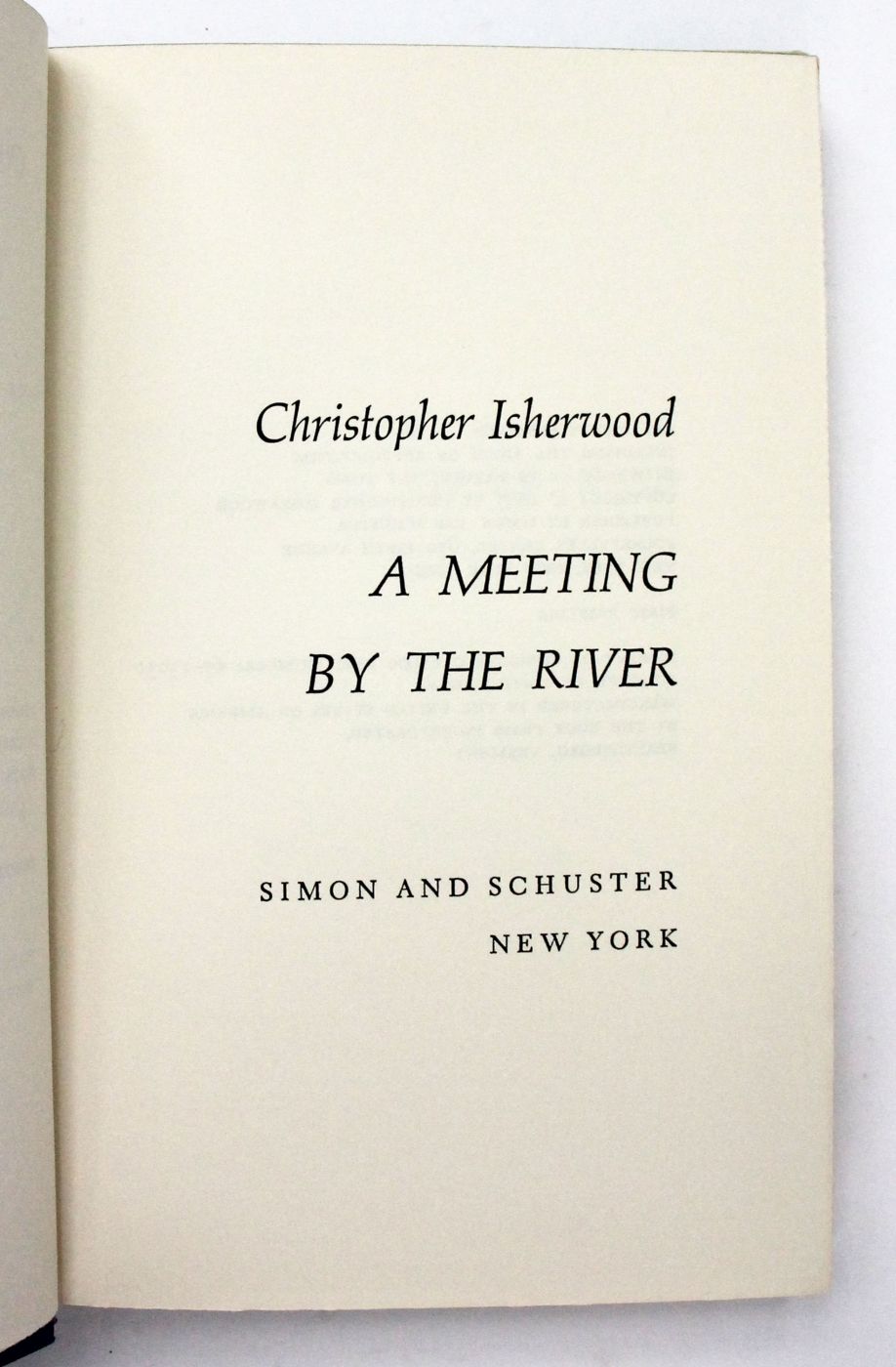 A MEETING BY THE RIVER -  image 3