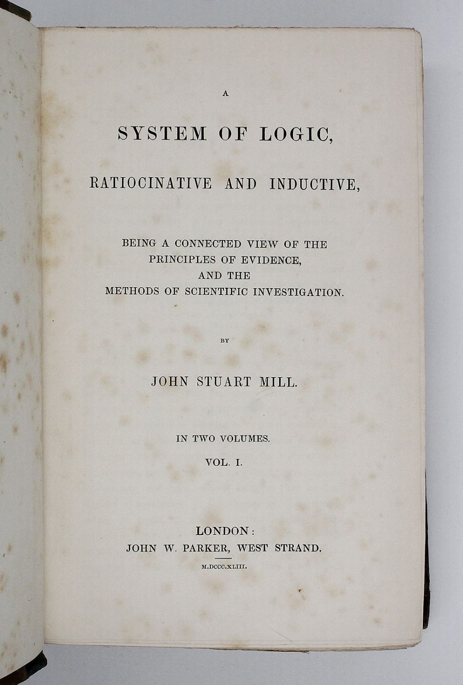 A SYSTEM OF LOGIC, -  image 4