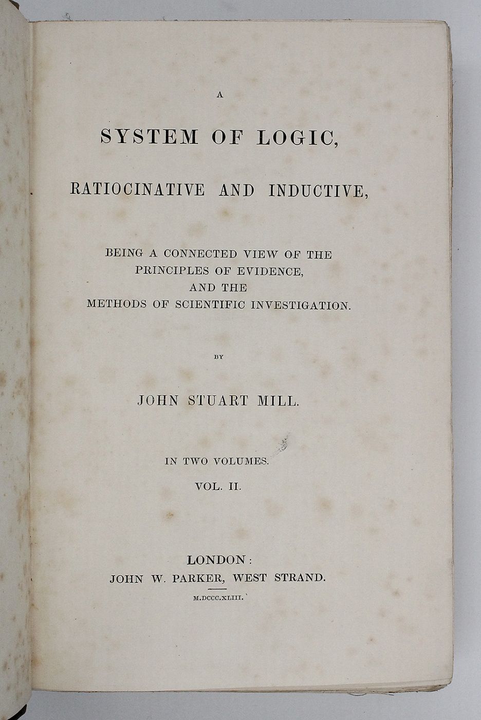 A SYSTEM OF LOGIC, -  image 5