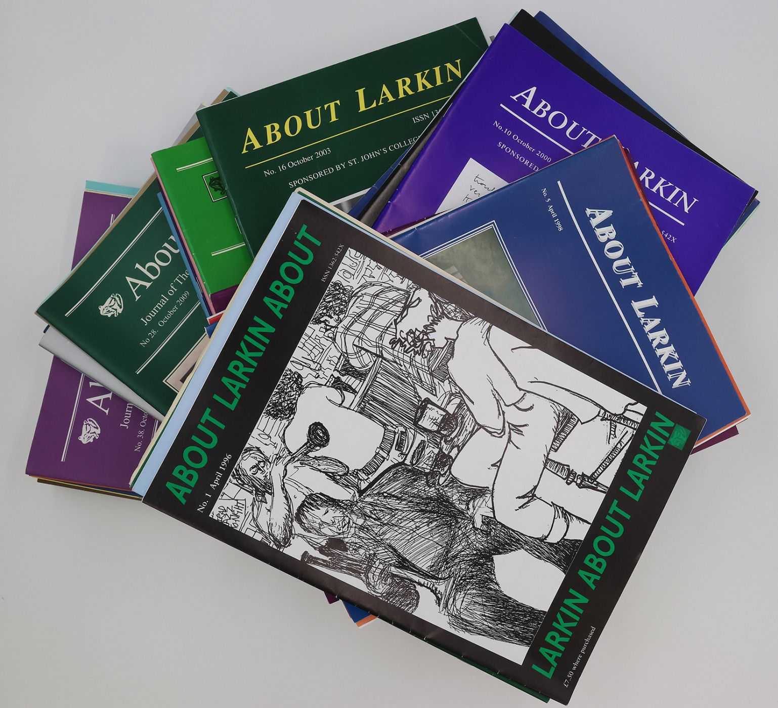 ABOUT LARKIN: JOURNAL OF THE PHILIP LARKIN SOCIETY -  image 1