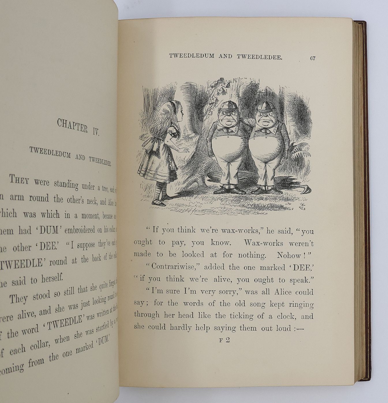 ALICE'S ADVENTURES IN WONDERLAND and THROUGH THE LOOKING GLASS AND WHAT ALICE FOUND THERE -  image 20