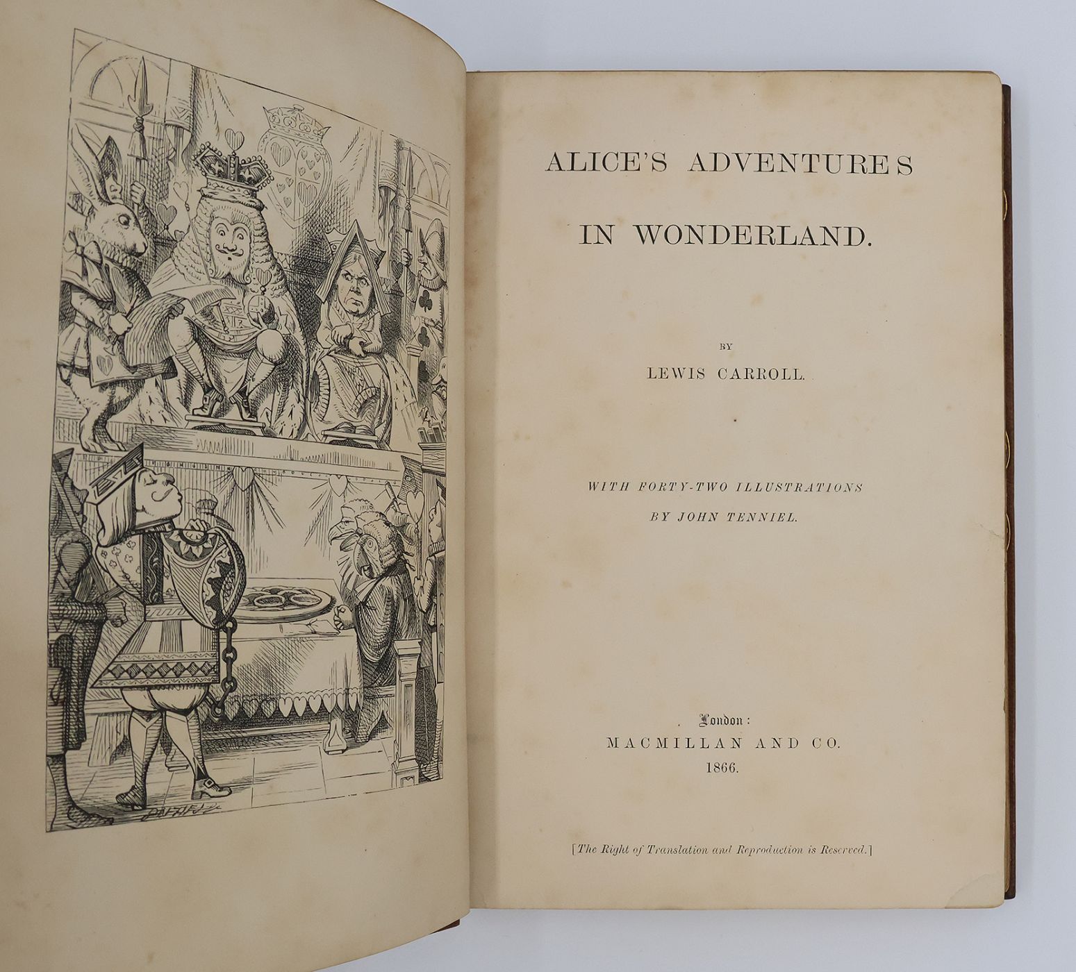 ALICE'S ADVENTURES IN WONDERLAND and THROUGH THE LOOKING GLASS AND WHAT ALICE FOUND THERE -  image 9