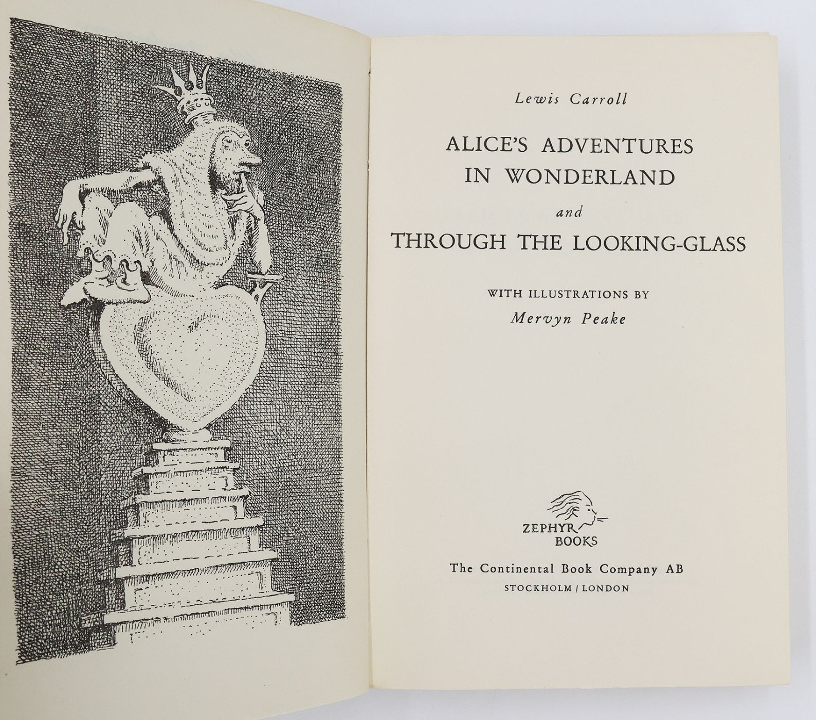 ALICE'S ADVENTURES IN WONDERLAND and THROUGH THE LOOKING GLASS -  image 3
