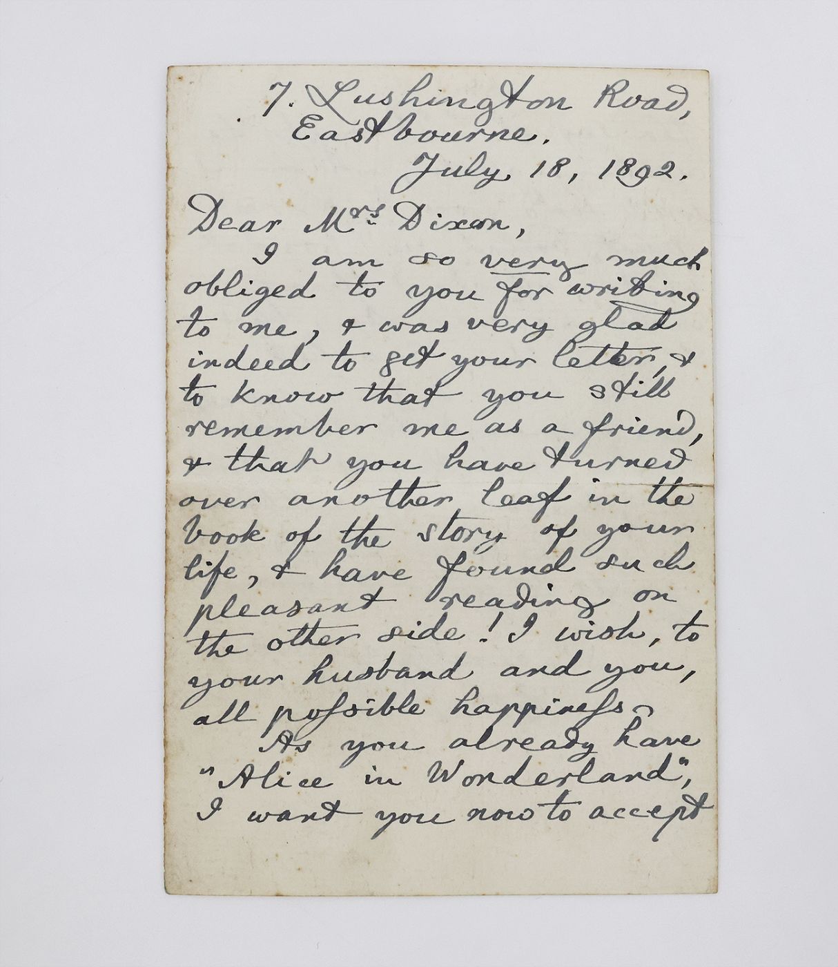 ALICE'S ADVENTURES IN WONDERLAND [with] THROUGH THE LOOKING GLASS -  image 15