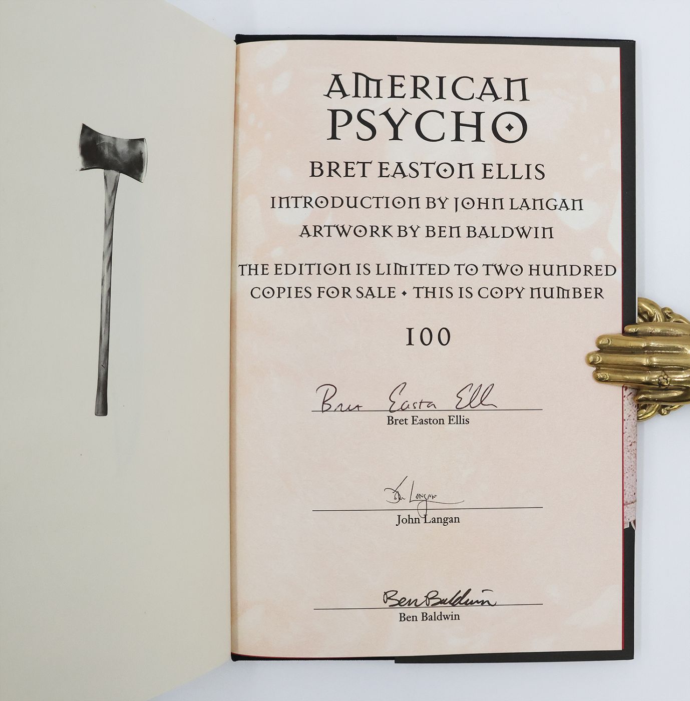 AMERICAN PSYCHO, A Novel. -  image 6