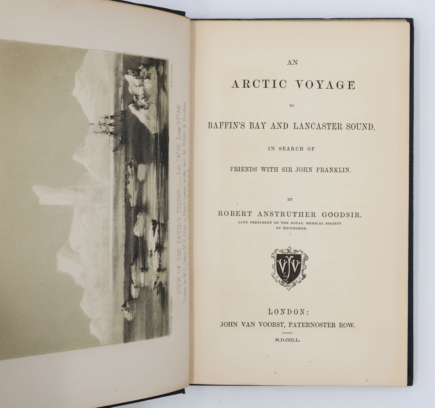 AN ARCTIC VOYAGE TO BAFFIN'S BAY AND LANCASTER SOUND, -  image 4