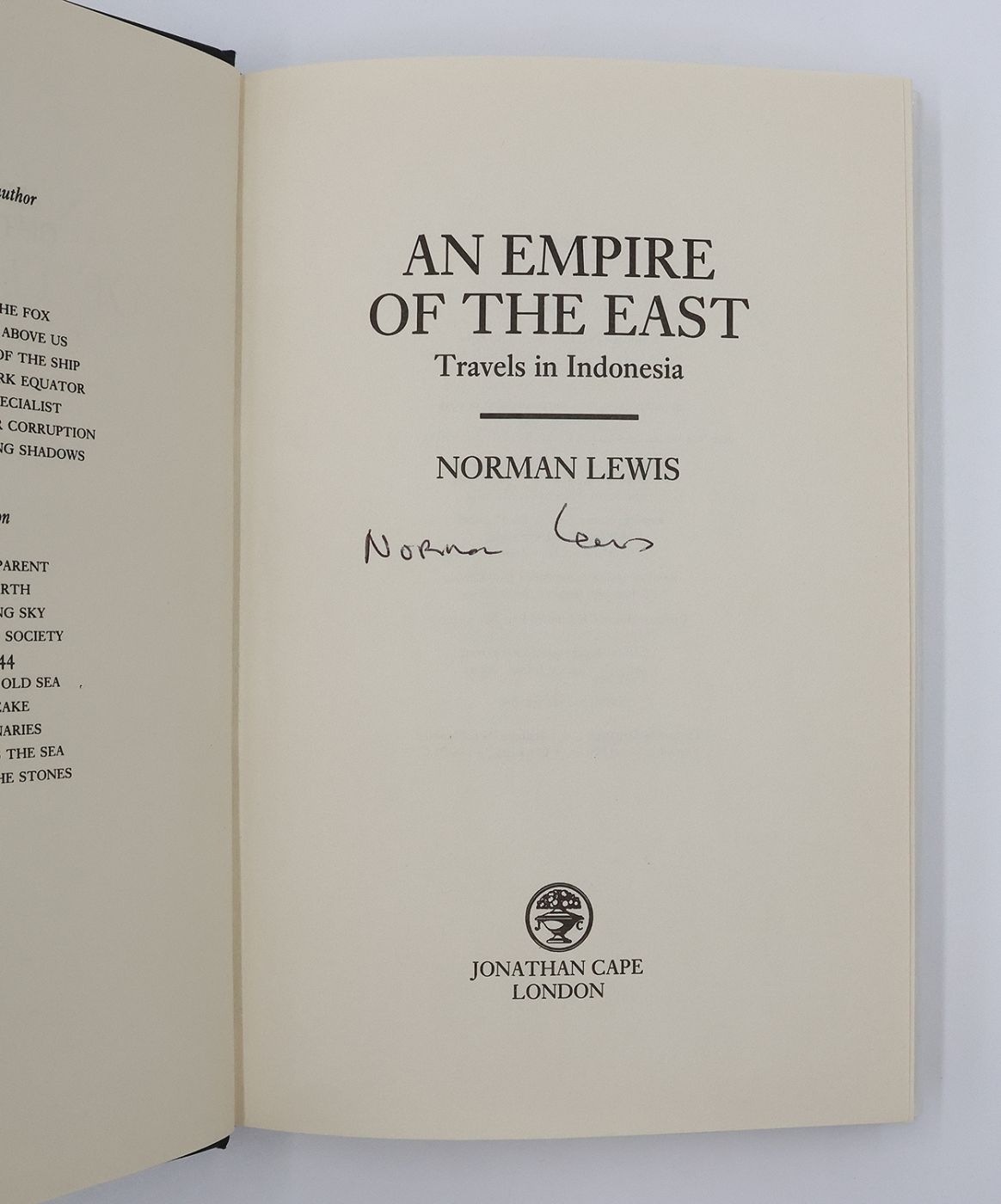 AN EMPIRE OF THE EAST: TRAVELS IN INDONESIA -  image 2