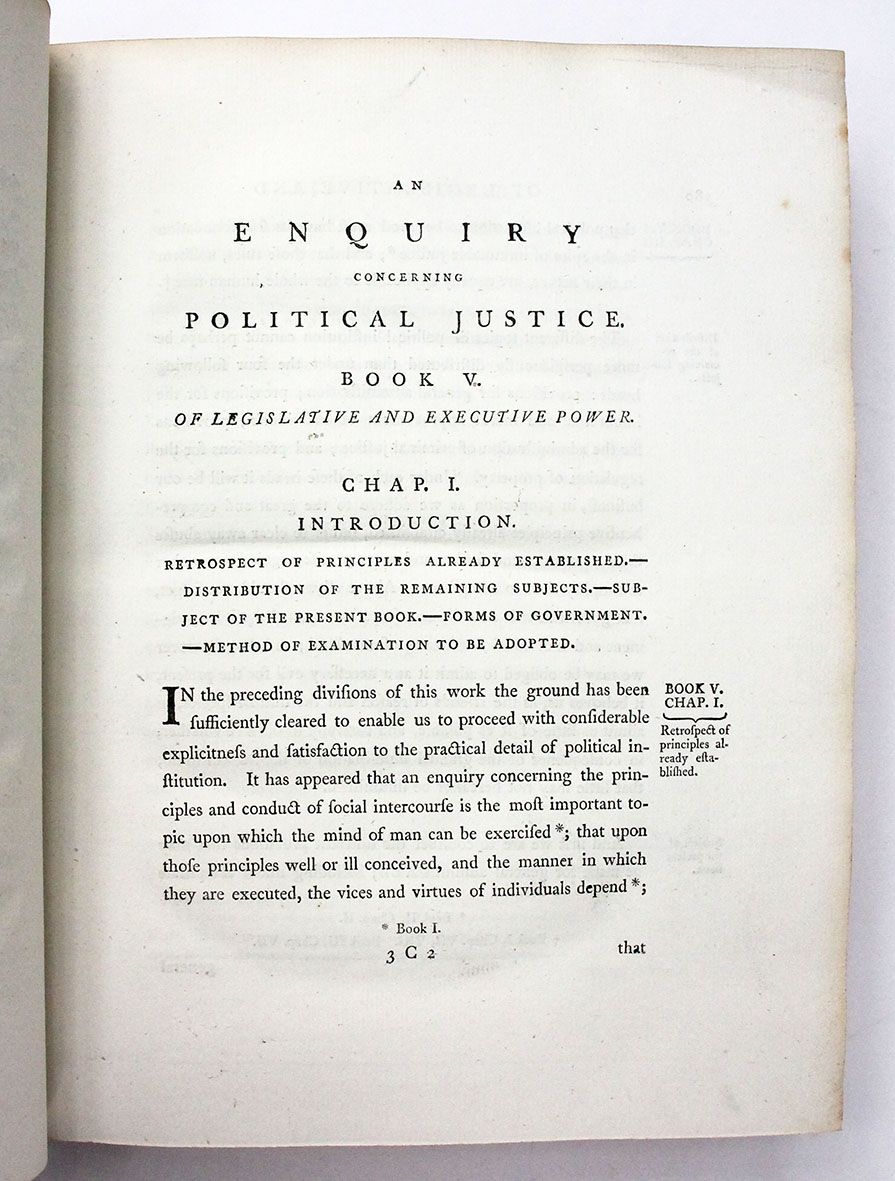 AN ENQUIRY CONCERNING POLITICAL JUSTICE, AND ITS INFLUENCE ON GENERAL VIRTUE AND HAPPINESS -  image 7