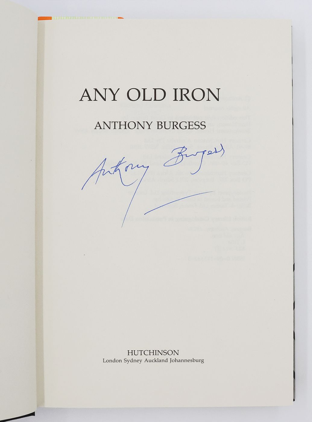 ANY OLD IRON -  image 2