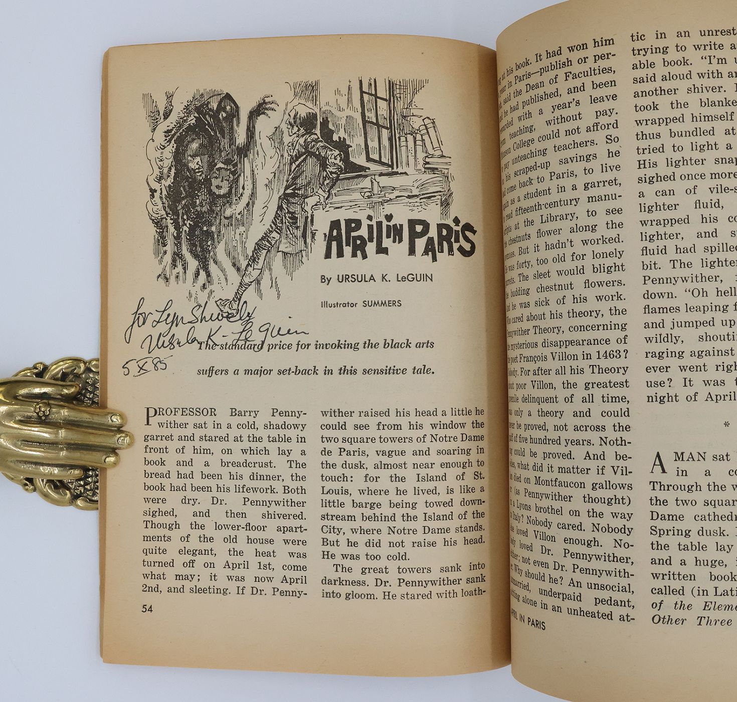 APRIL IN PARIS; NEW WORLDS; PLANE JANE [in] FANTASTIC STORIES OF IMAGINATION -  image 3