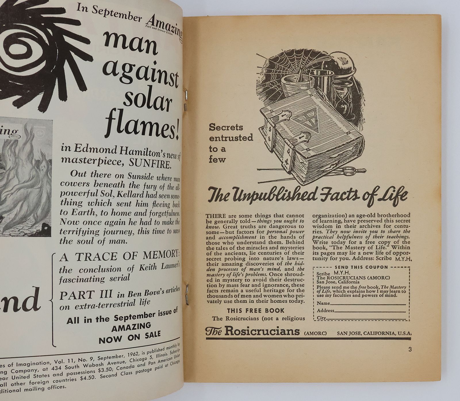 APRIL IN PARIS; NEW WORLDS; PLANE JANE [in] FANTASTIC STORIES OF IMAGINATION -  image 4