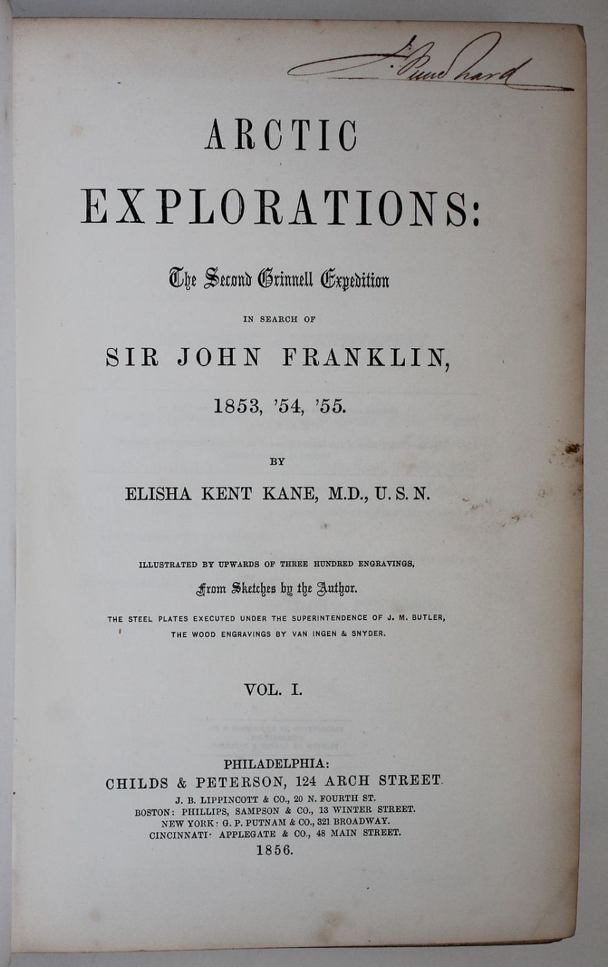 ARCTIC EXPLORATIONS IN THE YEARS 1853, 54, 55 -  image 3