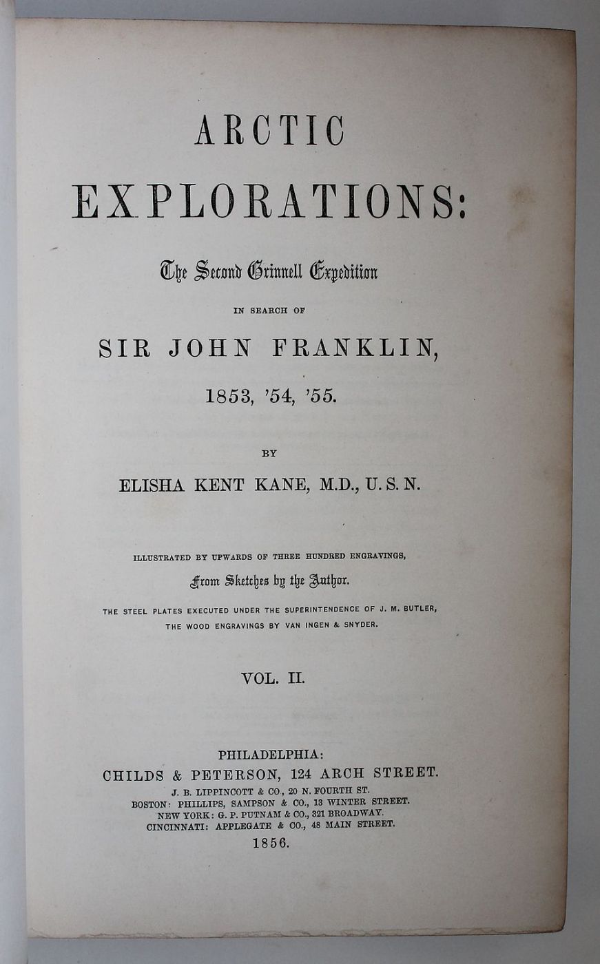 ARCTIC EXPLORATIONS IN THE YEARS 1853, 54, 55 -  image 6